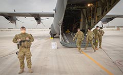 RAAF Air Mobility Task Element SECFOR ADG and C-130J-30 CJTF-OIR Erbil Iraq